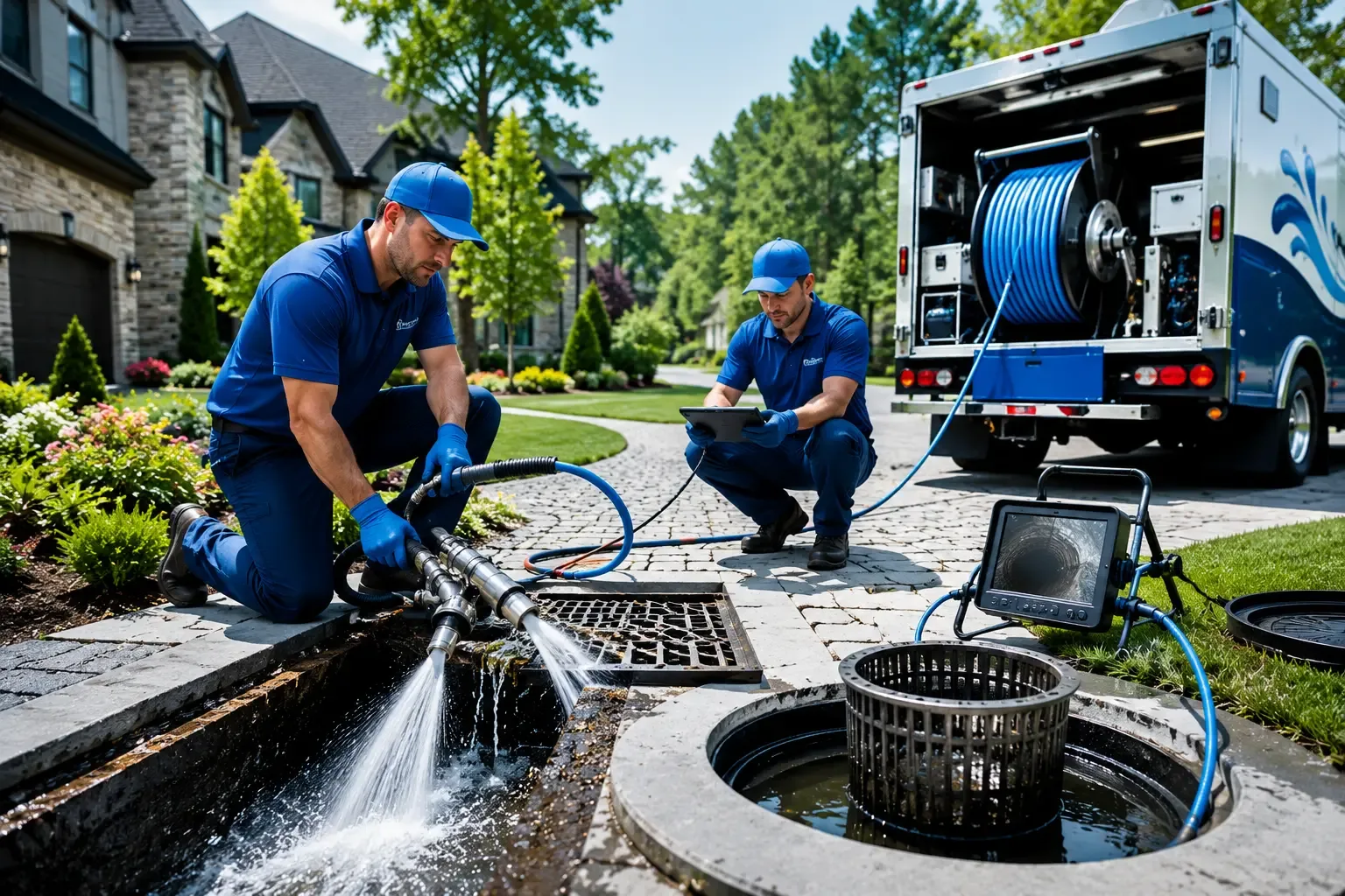 Local outdoor drain cleaning professionals in Harrisonville, MO